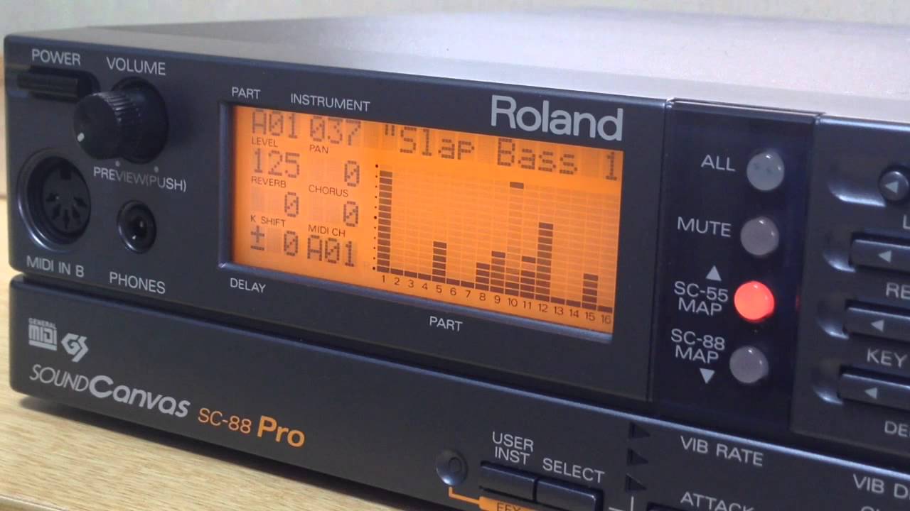 sound roland vsc 88